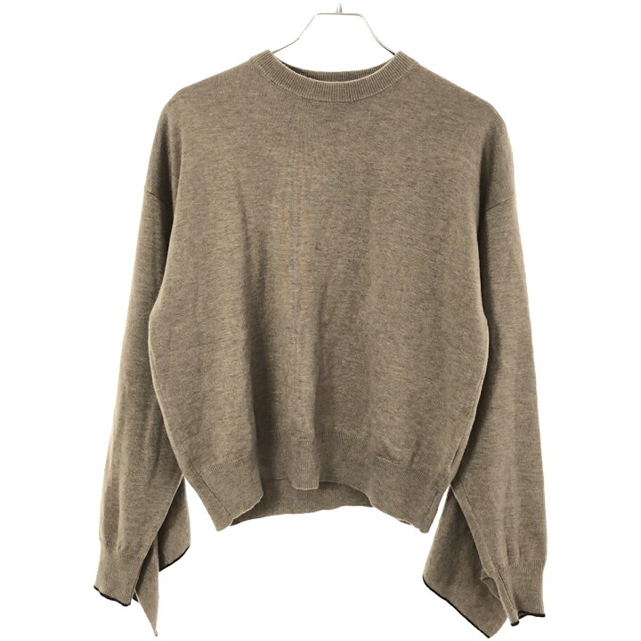 楽天市場】CLANE クラネ 21AW BACK FRILL LINE KNIT BLACK バック 