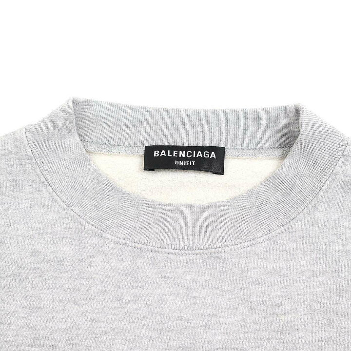 楽天市場】BALENCIAGA バレンシアガ カレッジロゴ刺繍 スウェット  