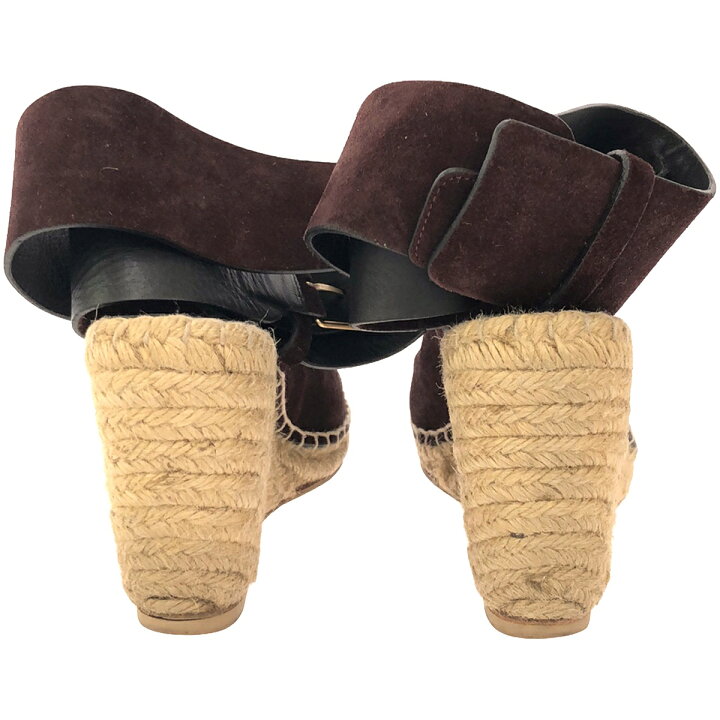 楽天市場】CELINE セリーヌ エスパドリーユ ウェッジソールサンダル  