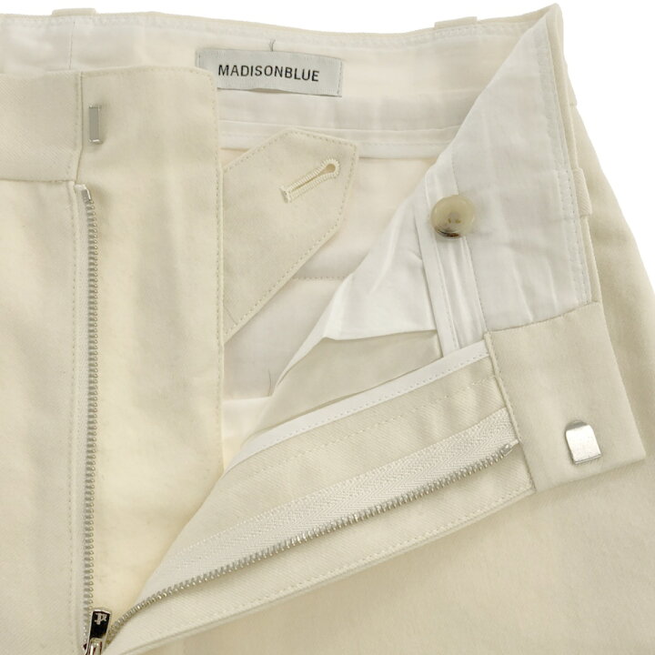 楽天市場】MADISON BLUE マディソンブルー WIDE SLACKS ウールワイド 