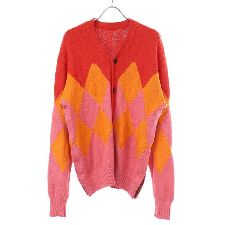 楽天市場】sacai サカイ SAMPLE/23SS Argyle Knit Cardigan アーガイル 