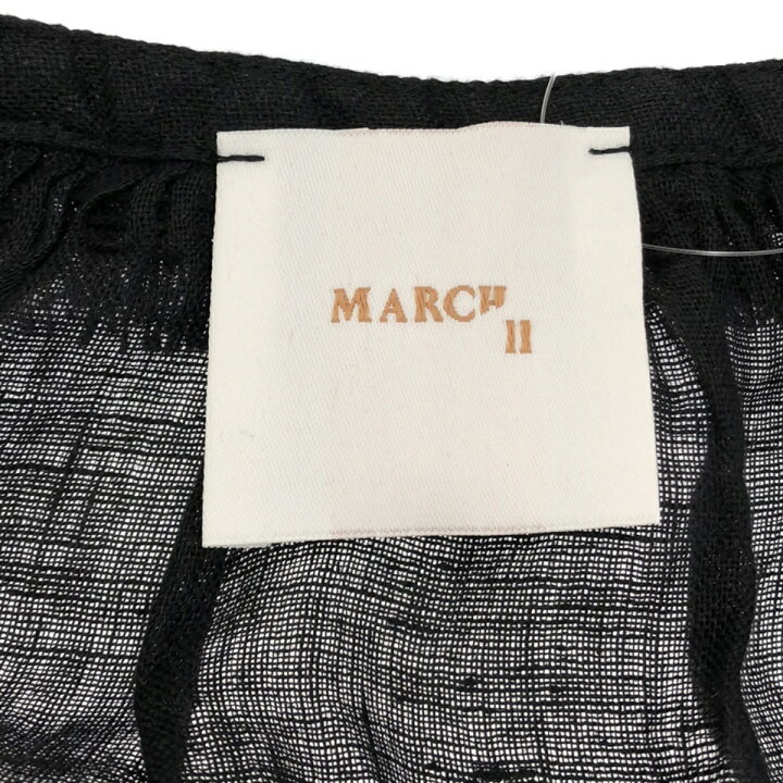 楽天市場】MARCH 11 マーチイレブン 19SS バルーンスリーブリネンエン 