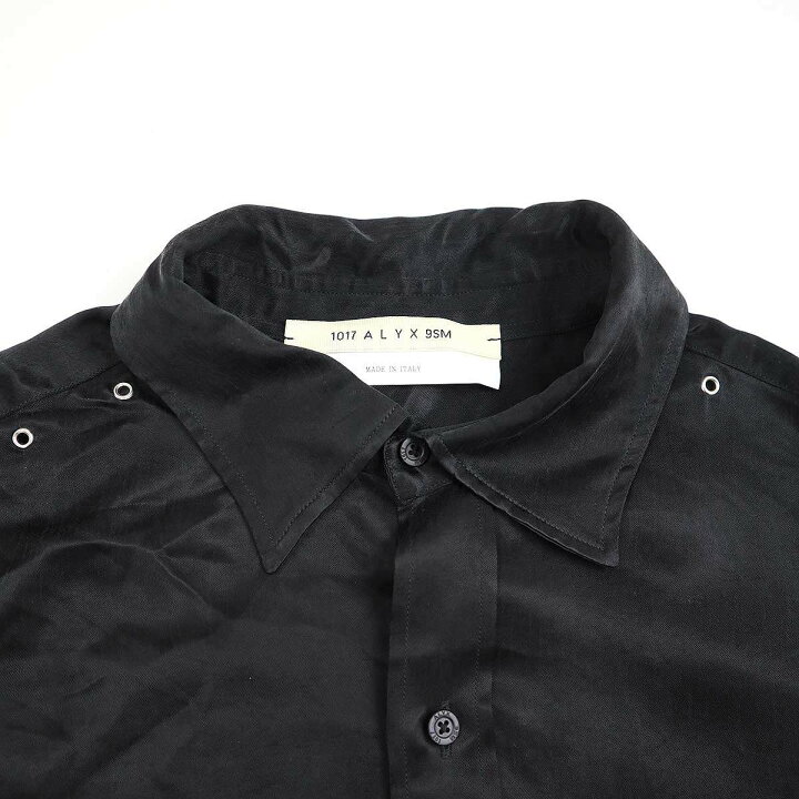 楽天市場】1017 ALYX 9SM アリクス 24SS Longsleeve Cupro Shirt With 
