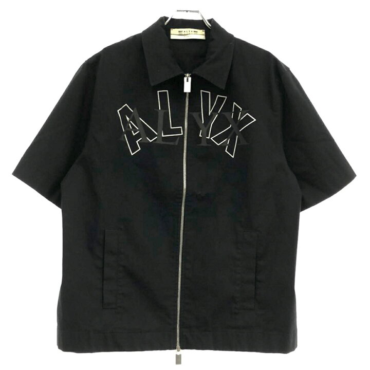 楽天市場】1017 ALYX 9SM アリクス 23SS LOGO S/S ZIP SHIRT ロゴ 
