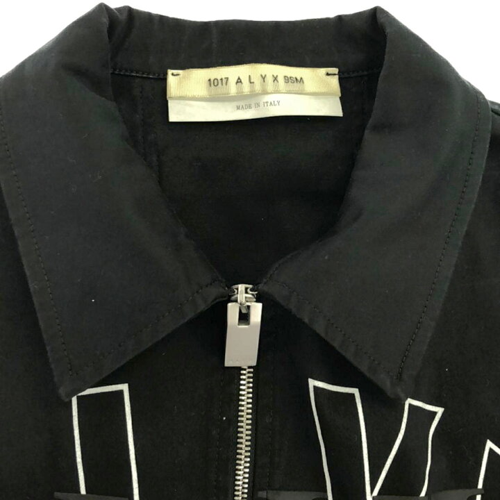 楽天市場】1017 ALYX 9SM アリクス 23SS LOGO S/S ZIP SHIRT ロゴ 