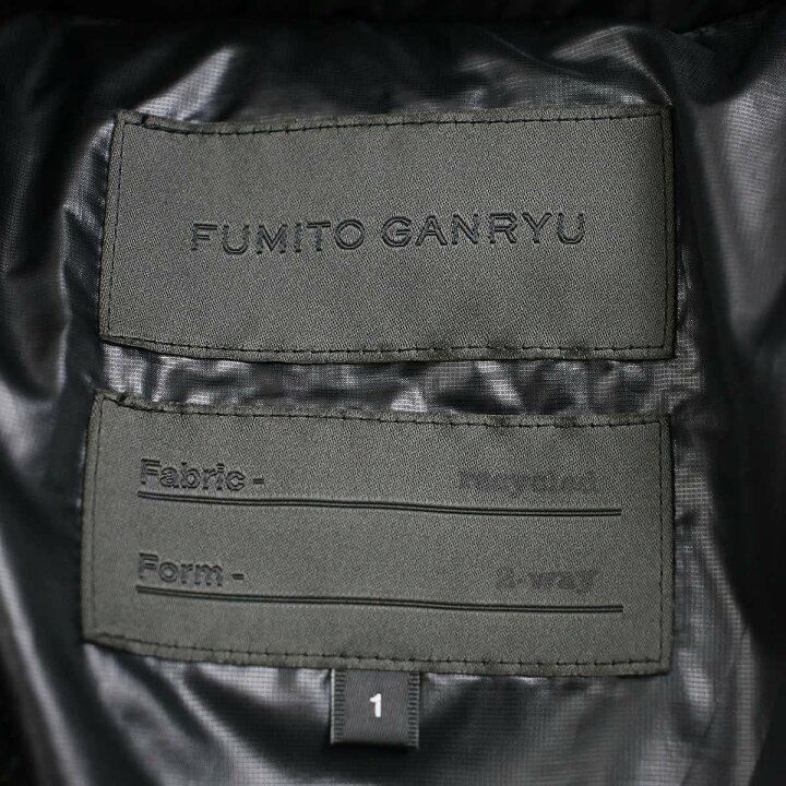 楽天市場】FUMITO GANRYU フミト ガンリュウ 22AW 2WAY DOWN JACKET 