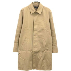 A.P.C アーペーセー コットンステンカラーコート 24531-20252 ベージュ S 【中古】 IT0GBULBXPJ0