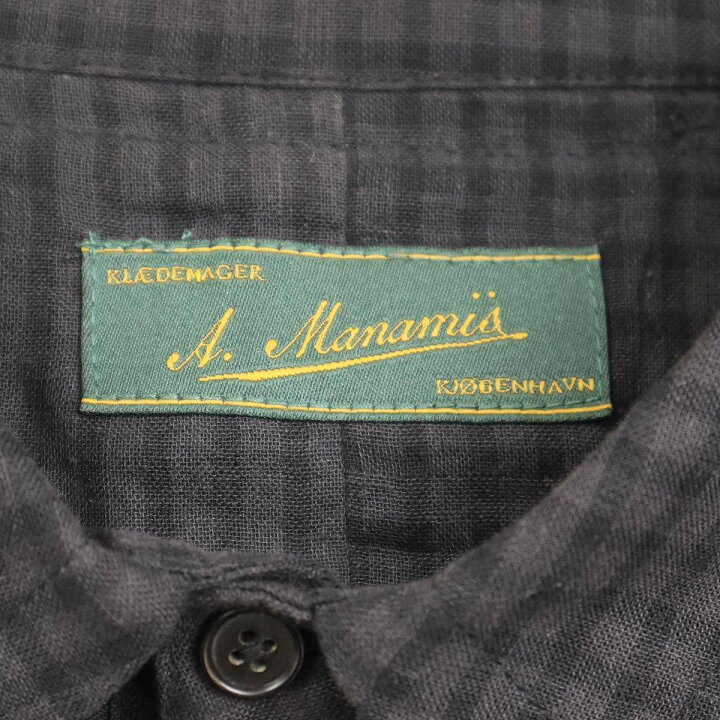 楽天市場】Aleksandr Manamis アレクサンダーマナミス Check×Stripe 