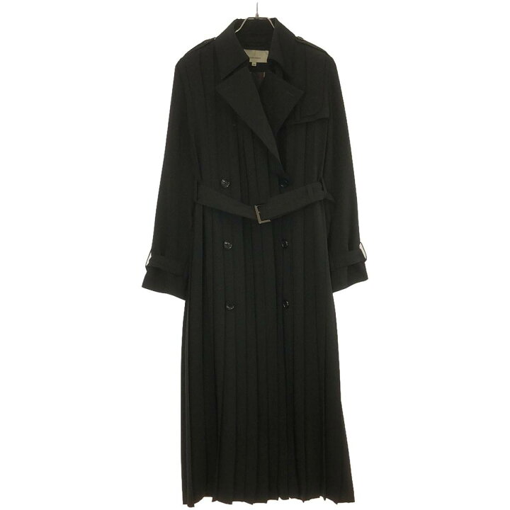 楽天市場】AKIRA NAKA アキラ ナカ プリーツトレンチコート AW1642BK 