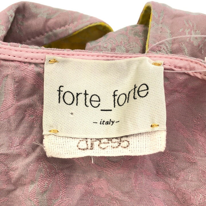 楽天市場】forte_forte フォルテ フォルテ ベルテッドジャガード 