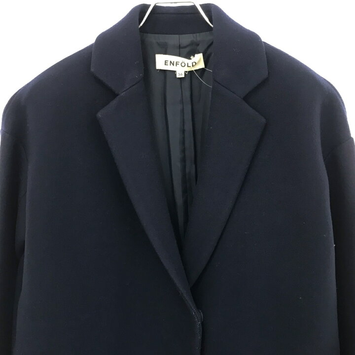 楽天市場】ENFOLD エンフォルド メルトンチェスターコート 3007A130  