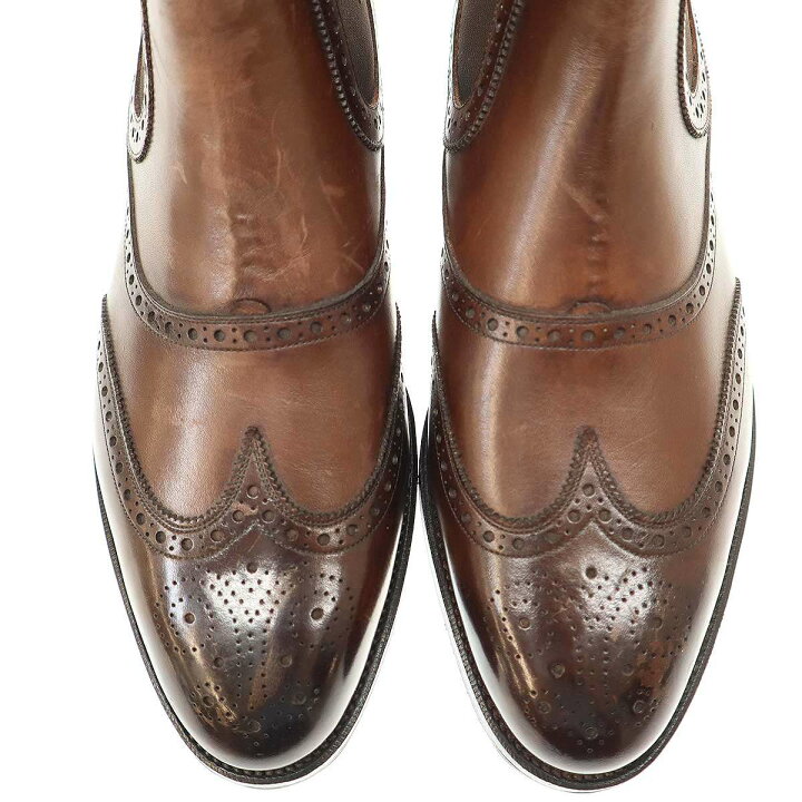 楽天市場】CALMANTHOLOGY カルマンソロジー A87 WING TIP GORE BOOTS 