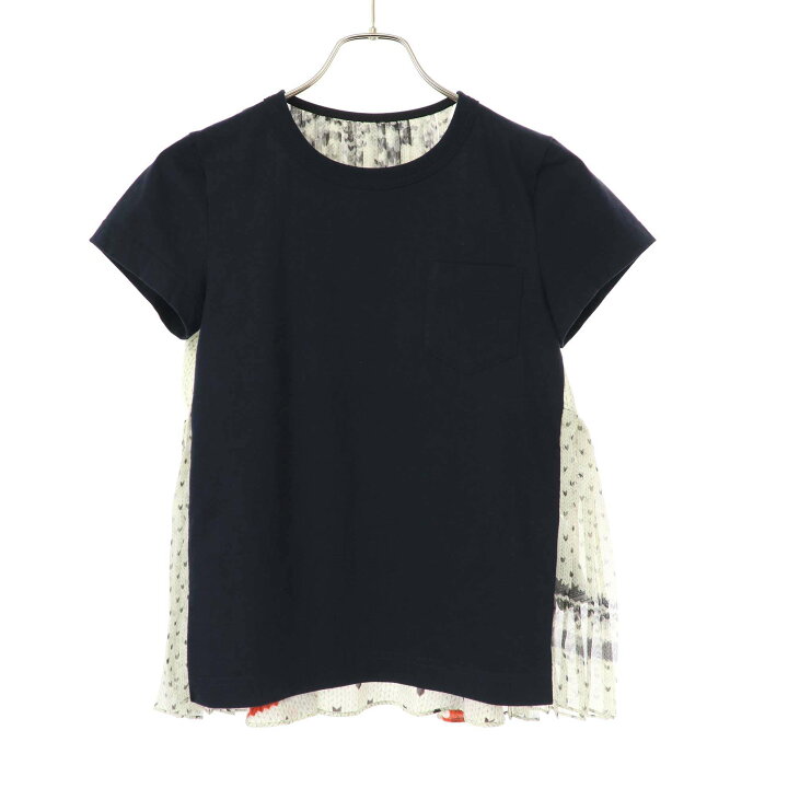 楽天市場】sacai サカイ 24AW Pattern Knit Print Cotton Jersey T  