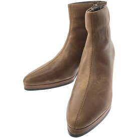 banal chic bizarre バナルシックビザール レザーヒールブーツ BCB-SSAW-032 ブラウン M 【中古】 ITH3G1PSQEVL