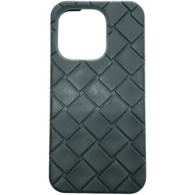 BOTTEGA VENETA ボッテガヴェネタ ラバーイントレiPhoneケース グリーン系 【中古】 IT0KH1U3BXMW
