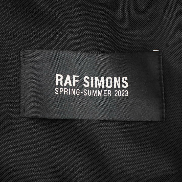 楽天市場】RAF SIMONS ラフシモンズ 23SS Blazer with elastic in 