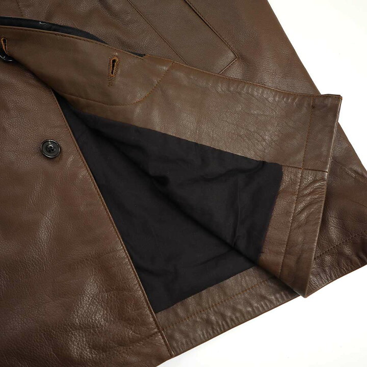 楽天市場】CCU シーシーユー 24AW Mac Coat Cow カウレザーマック  