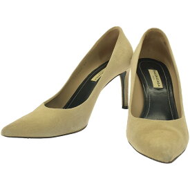 BALENCIAGA バレンシアガ ポインテッドトゥスウェードパンプス ベージュ 37 【中古】 ITJ6W8UCXRTO