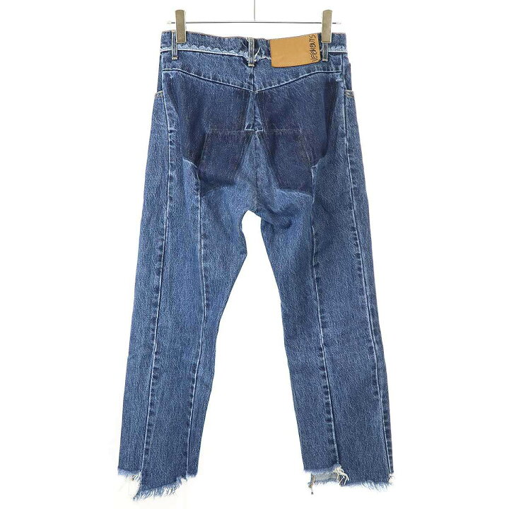 楽天市場】VETEMENTS ヴェトモン 20AW 再構築カットオフデニムパンツ  