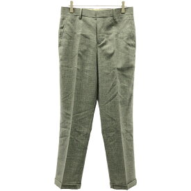 DIGAWEL ディガウェル テーパードウールスラックスパンツ グレー 1 【中古】 IT2MADQMVRRM