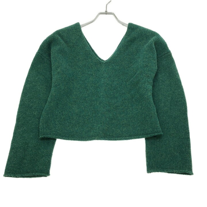楽天市場】DEMYLEE デミリー Vネックニットセーター グリーン S 【中古  
