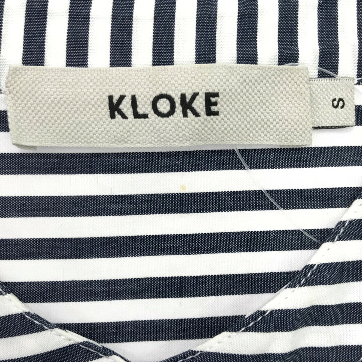 楽天市場】KLOKE クローク コットンストライプシャツワンピース 