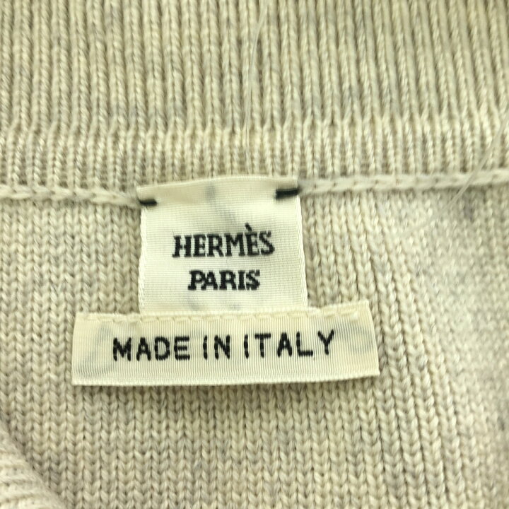 楽天市場】HERMES エルメス ヴァージンウールリブニットスカート  