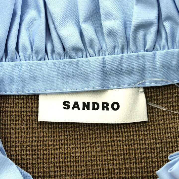 楽天市場】sandro サンドロ 24AW ワッフルニット カーディガン 