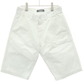 RAF SIMONS ラフシモンズ 23SS DENIM SKATE SHORTS デニムスケートショートパンツ 231-M331 ホワイト 44 【中古】 ITLB5VB6AZBK