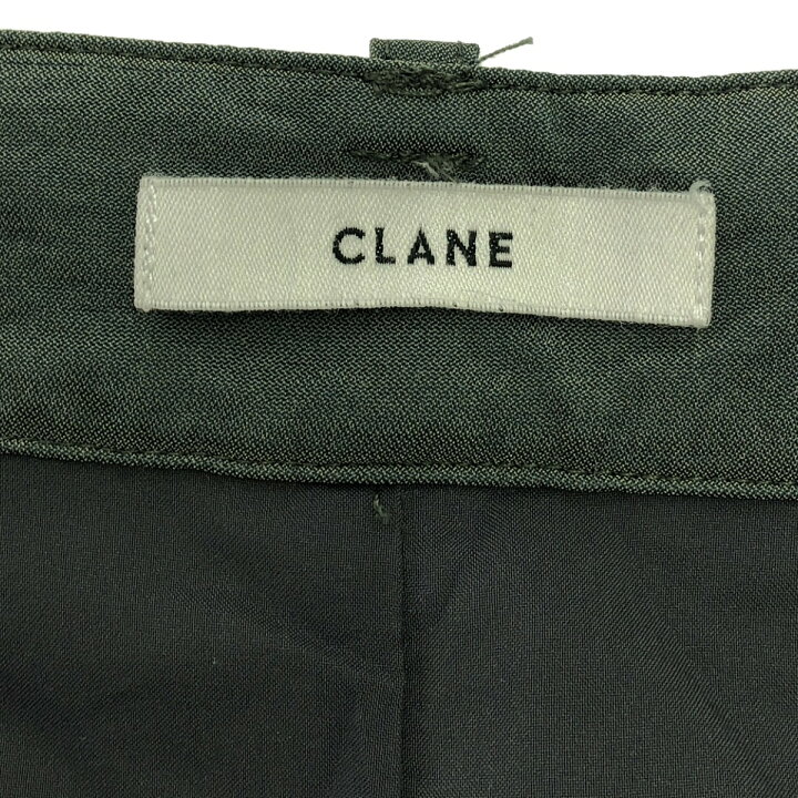 楽天市場】CLANE クラネ 20AW GLOSS WEAVE TUCK PANTS グロスウェーブ 