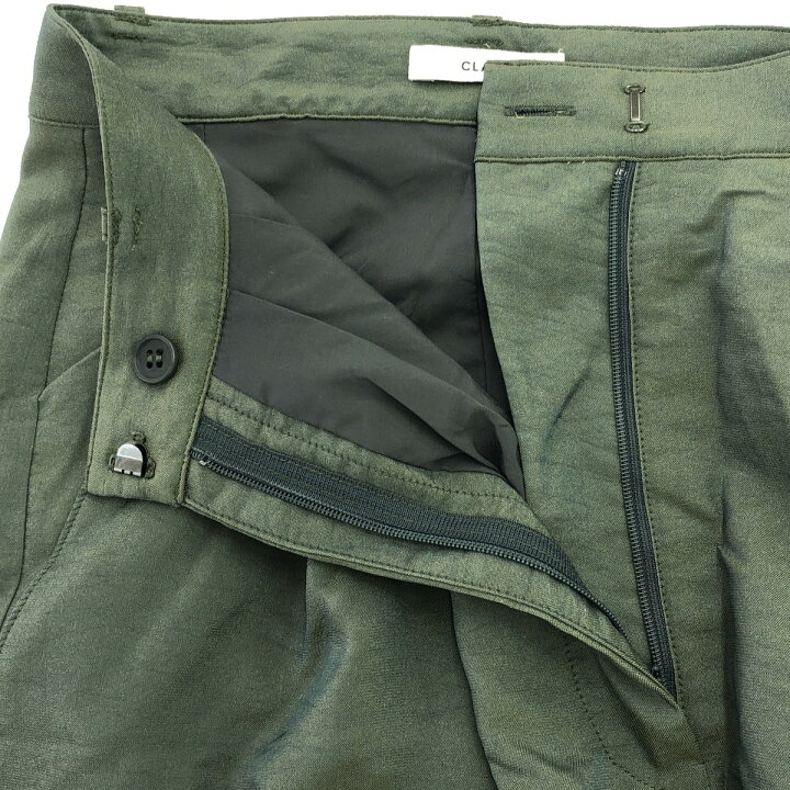 楽天市場】CLANE クラネ 20AW GLOSS WEAVE TUCK PANTS グロスウェーブ 