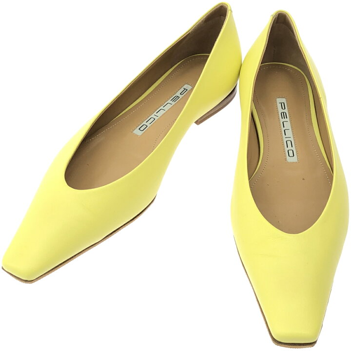 楽天市場】PELLICO ペリーコ DAMA 10 スクエアトゥフラットシューズ  