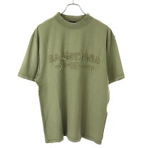 楽天市場】balenciaga tシャツ（カラーグリーン）（トップス｜メンズ  