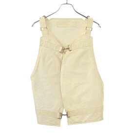 CAROL CHRISTIAN POELL キャロルクリスチャンポエル Lether Vest Bag レザーベストバッグ AM/2373 ROOLSーPTC ホワイト 48 【中古】 ITP25GYR9BL0
