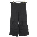 BALENCIAGA バレンシアガ FLARED CARGO PANTS フレアカーゴロングパンツ 768810 TKP27 ブラック L 【中古】 ITIGWCHQTTMO