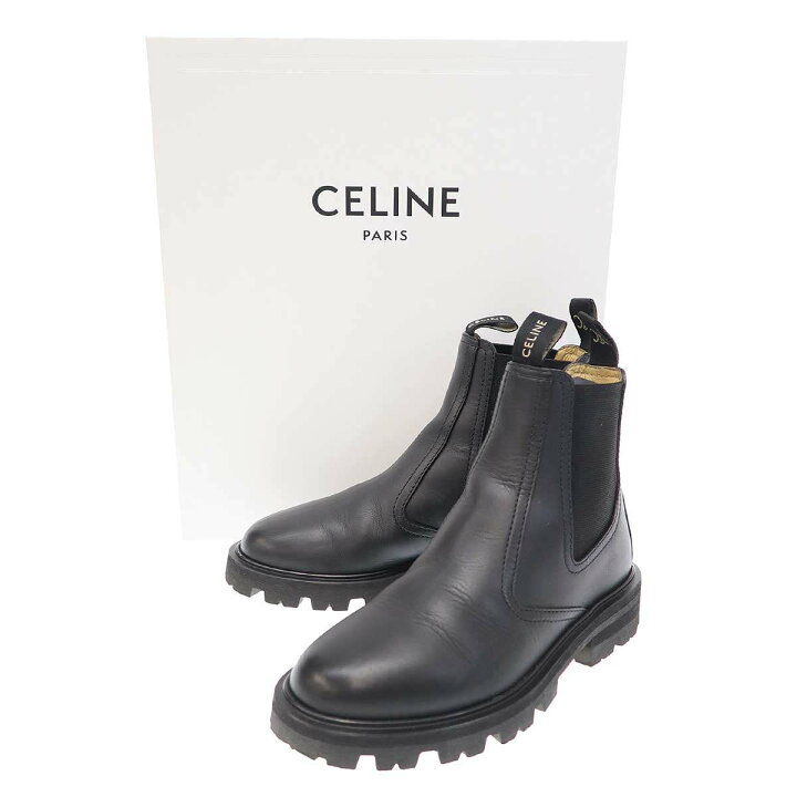 楽天市場】CELINE セリーヌ カーフスキン マーガレット チェルシー 