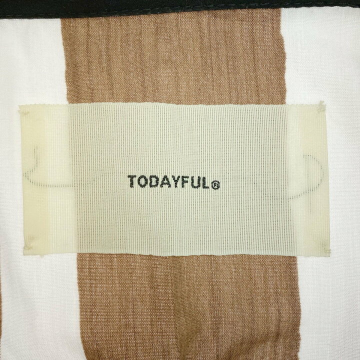 楽天市場】TODAYFUL トゥデイフル 23SS Stripe Gather Combinaison 