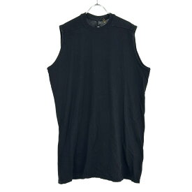 DRKSHDW by Rick Owens ダークシャドウバイリックオウエンス ノースリーブカットソー ブラック 【中古】 ITOFTGDSOE7O