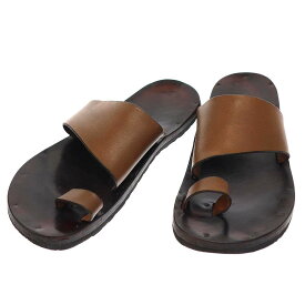 Jutta Neumann ユッタニューマン アリス レザーサンダル ブラウン D10 【中古】 IT42ZD2IWH50