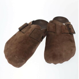 BALENCIAGA バレンシアガ 24SS Sunday フラットミュールサンダル ライトブラウン 37 【中古】 IT9PLU71PHM1