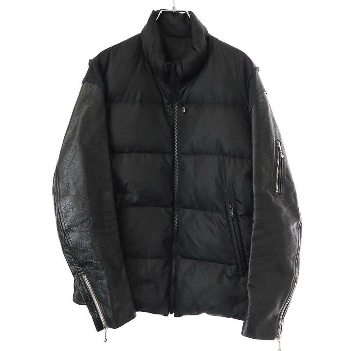 楽天市場】UNDER COVER アンダーカバー 17AW レザースリーブダウン 