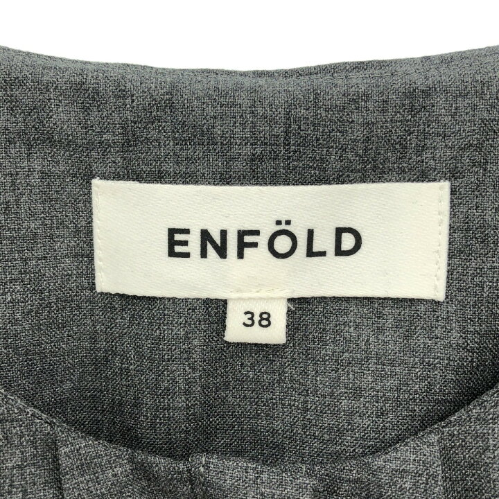 楽天市場】ENFOLD エンフォルド サマーウールノースリーブ  