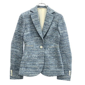 Kiton キートン ツイードテーラードジャケット D43524K09N911000 ブルー 40 【中古】 ITZBB0T9C3Z2