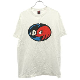 GEEKS RULE ギークスルール SONIC & KNUCKLES TSHIRT Tシャツ ホワイト L 【中古】 ITT6AUKX49YU