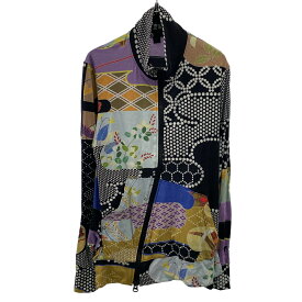 Y-3 ワイスリー 12SS 和柄プリントプリントジャケット ミックス M 【中古】 ITWXX66ZP7EO