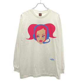 GEEKS RULE ギークスルール SEGA Space Channel 5 Silkscreen Printing LS T Shirt ロングスリーブTシャツ ホワイト L 【中古】 IT8SLZE37HEG