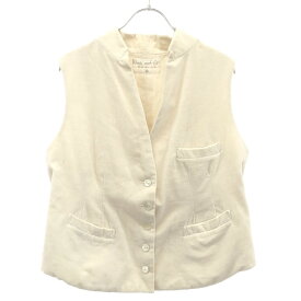 Khadi and Co カディー&コー ベスト アイボリー XL 【中古】 IT0FI4E7HY0G