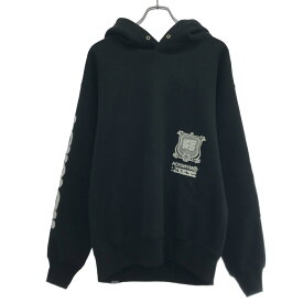 ACRONYM×NESM アクロニウム×ネスム Ex SWEAT 0 スウェットプルオーバーパーカー ブラック L 【中古】 ITE0D94MV8PW