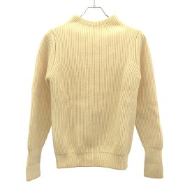 ANDERSEN-ANDERSEN アンデルセンアンデルセン ウールリブモックネックニットセーター ベージュ XXS 【中古】 ITEXN23NTVK4