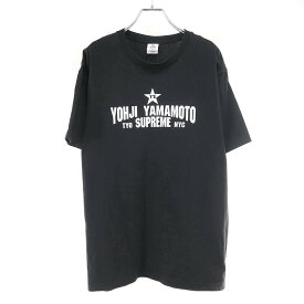 Supreme×Y's Yohji Yamamoto ワイズ ヨウジヤマモト シュプリーム 25AW Y's Star Tee Tシャツ ブラック M 【中古】 ITCGYDGIJSW0